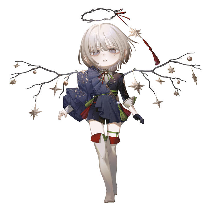 semi chibi, + extra details