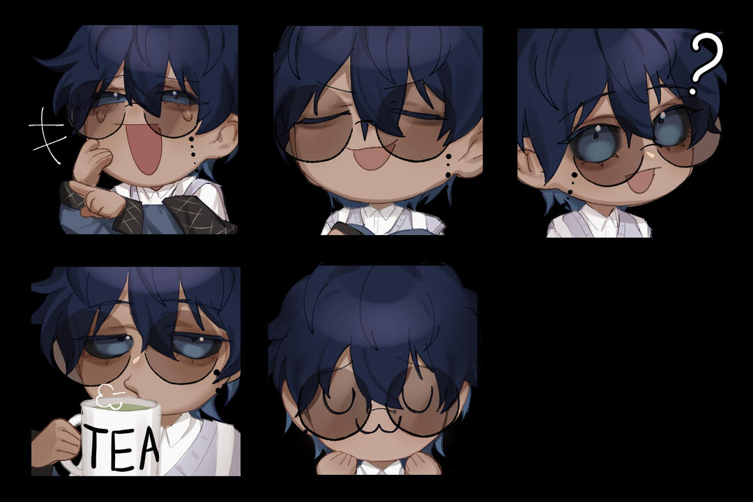 emote set of 5